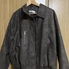 M+ studios ブラウンジャケット Mサイズ