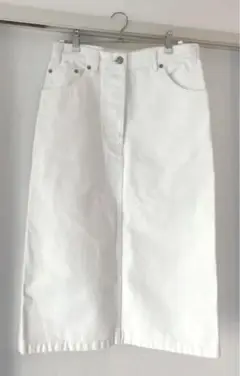 Dries Van Noten / ホワイトデニムスカート