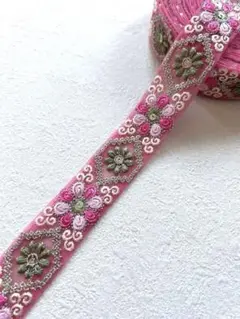インド刺繍リボン