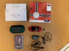 PSP 緑・赤 特別デザインセット