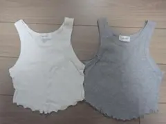 aclent/ショート丈タンクトップ