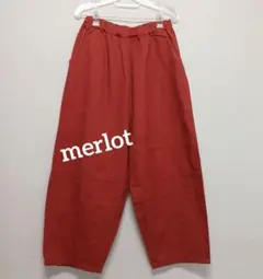 merlot メルローコットンパンツ【美品】
