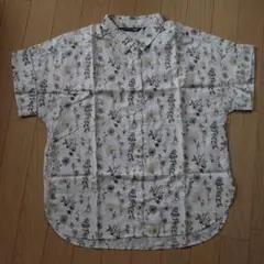 ユニクロ☆スタジオサンダーソン コラボ ボタニカル 花柄 シャツ　UNIQLO
