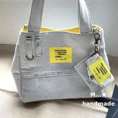 [560]デニム ＊ トートバッグ♡ミニポーチ付き