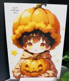 82215 おすそ分けファイル　人物ステッカー　男の子　コラージュ素材