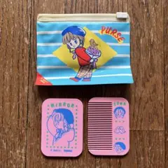 RIBON キャラクター ポーチ ミラー コーム セット