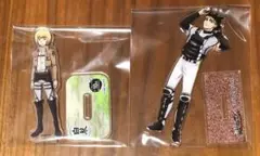 進撃の巨人　アクリルスタンド　アルミン　白糸酒造　ソフトバンク