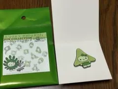 【新品・未使用】ハローキティ× 大阪関西万博　日本館 ピンバッジミスミケイソウ