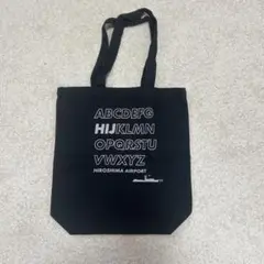 HIROSHIMA AIRPORT トートバッグ ブラック
