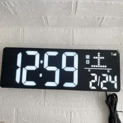 デジタル時計 壁掛け 大型 led 置き時計 clock 目覚まし