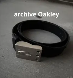 archive Oakley スカルロゴ ベルト