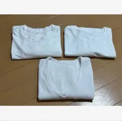 メンズ　下着　白　アンダー　Tシャツ　インナー　Lサイズ　3枚　匿名配送