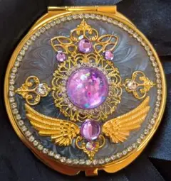 コンパクトミラー ハンドメイド 064