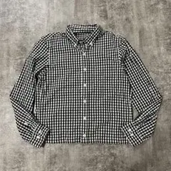 OLD 短丈　ショート丈　チェックシャツ　cityboy 古着　ボックス