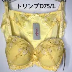 トリンプ華やかなブラジャーセット D75/L