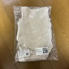 H&M ベージュ ボディスーツ newborn 3枚セット