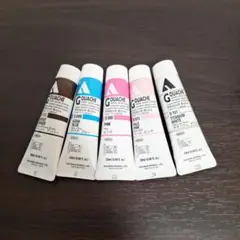 ホルベイン 絵の具 5色セット チューブ