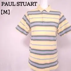 PAUL STUART ポールスチュアート マルチボーダー ポロシャツ 半袖