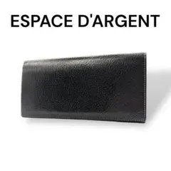 ESPACE DARGENT　2つ折り長財布　レザー　ブラック　I680-2