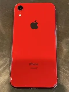 iPhone XR (赤) 本体　箱付き　付属品なし　simロックあり！