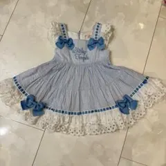 Shirley Temple ストライプワンピース