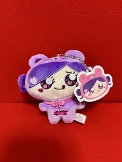 しなこ 475 しなクマ ぬいぐるみ マスコット パープル 2