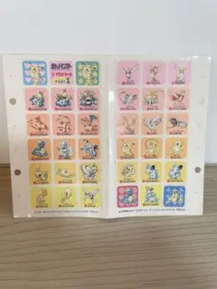 ポケモン　シール　ちゃお付録　昔　切手風　レア　ポケットモンスター