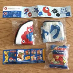 ミャクミャクガチャダイカットポーチ&HARIBOミニクッションマスコットボール