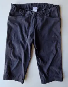 adidas クロップドパンツ 黒