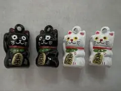 招き猫　鈴　4個セット