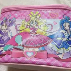 キミとアイドルプリキュア バニティポーチ ピンク 新品未使用