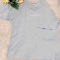 【Tous les Calçons】水色Tシャツ 150cm ガールズ　シンプル