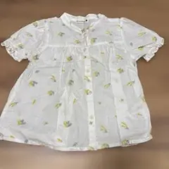 ブランシェス　ミモザ刺繍チュニック