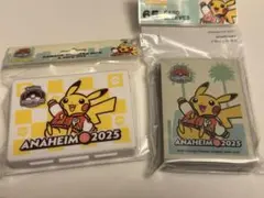 【セット】WCS2025 カードスリーブ&ダメカンケース アナハイム限定③