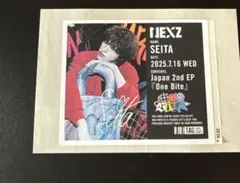 NEXZ セイタサイン入り【ONE BITE】オリジナルラベル缶