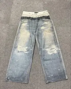 PROJECT/ GR プロジェクト gr デニム ニキ着用　サイズ1