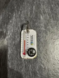 ALOUND ジップオーゲージ ミニ温度計 キーホルダー