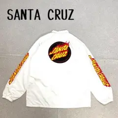 サンタクルーズ【SANTA CRUZ】ファイヤーパターンコーチジャケット