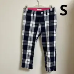 SamanthaThavasaサマンサタバサゴルフチェックアンクル丈パンツ S
