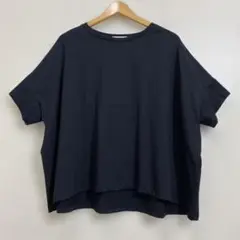 24SS 美品 レリューム オーガニックコットン汗ジミ防止ワイドT