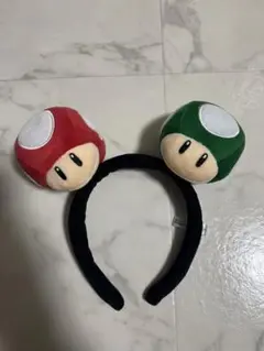 ユニバ マリオ キノコ カチューシャ