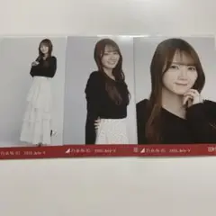 乃木坂46 田村真佑 生写真 ドット 真夏の全国ツアー 大阪 私服