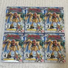 ミニプラ ナンバーワン合体シリーズ02 テガソード　全6種セット
