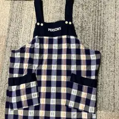 PERSON'S チェック柄 エプロン