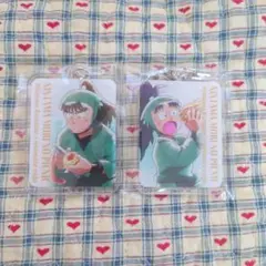 忍たま乱太郎 アニメイトカフェ 中在家長次 七松小平太 アクリルキーホルダー