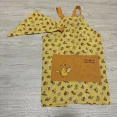 3coins ポケモン エプロン&三角巾セット