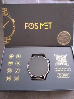 FOSMET QS40 スマートウォッチ 本体