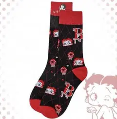 Betty Boop ベティブープ 靴下 ソックス クルーソックス ベティちゃん