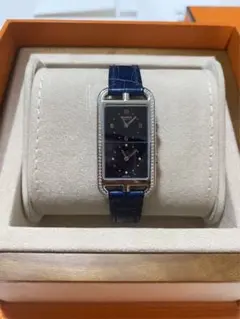 【新品】エルメス 腕時計 ナンタケット ブルーサファイア ダイヤモンド