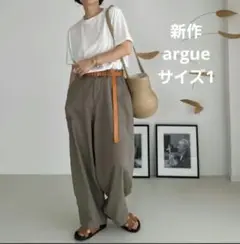 今季argue/ ORGANIC COTTON MOV UTILTY PANTS